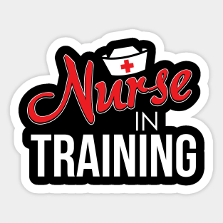 Cute Nurse In Training Nursing Student RN Sticker